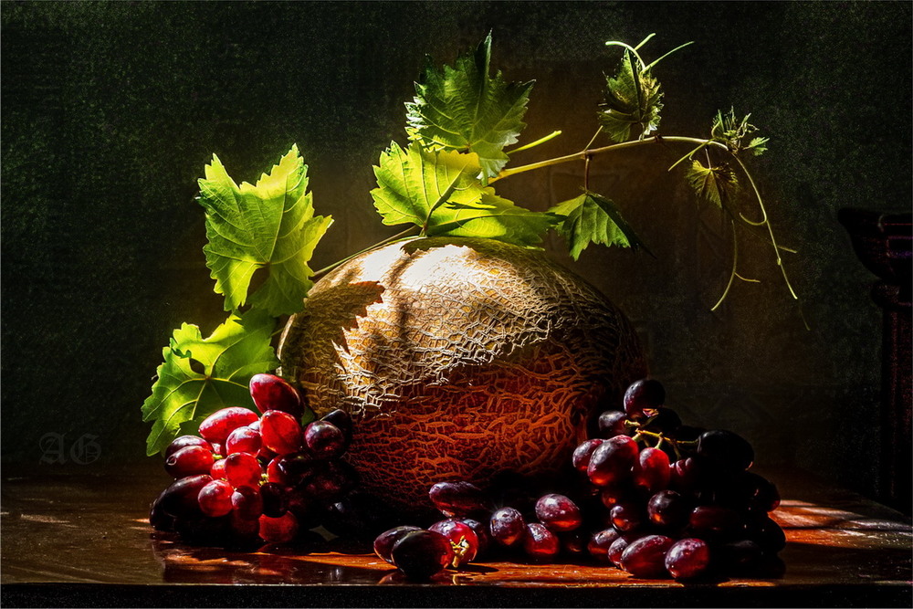 Фотографія Летние зарисовки (дыня и виноград) / Andrii Snehir / photographers.ua