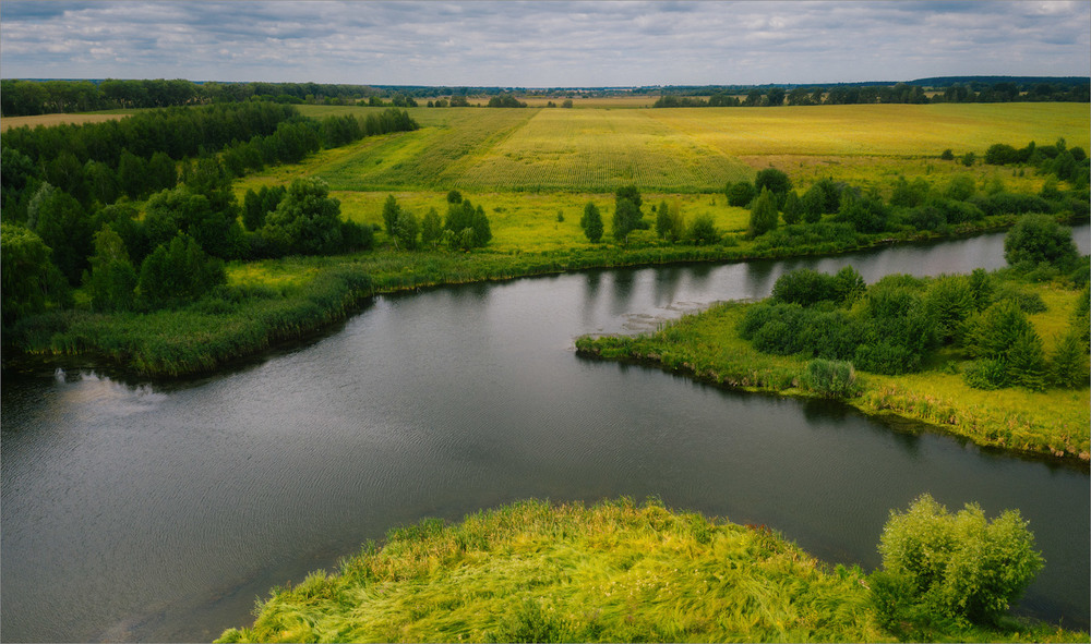 Фотографія Пролітаючи над полями над ріками / Анатолий Рудченко / photographers.ua
