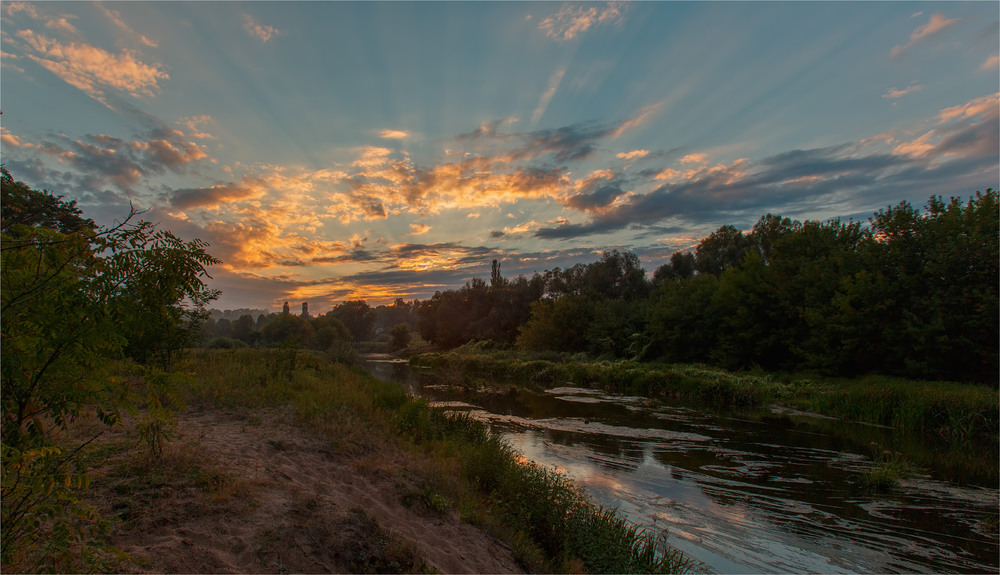 Фотографія Захід сонця,біля берегів р.Тетерів / Анатолий Рудченко / photographers.ua