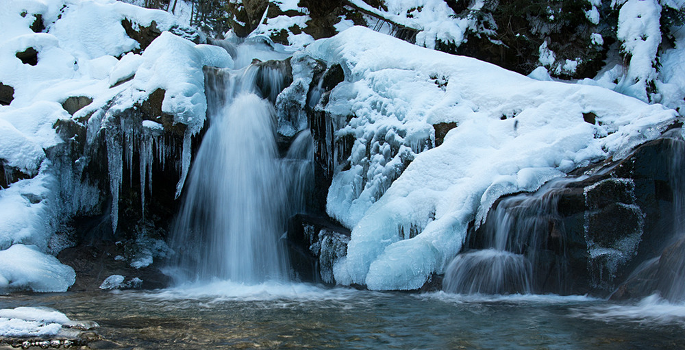 Фотографія Зимовий водоспад. / Юрій Бригінець / photographers.ua