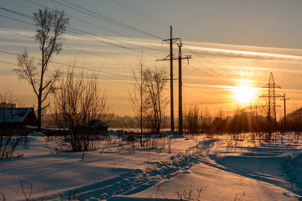 Фотографія Зимний вечер / Александр Шацких / photographers.ua