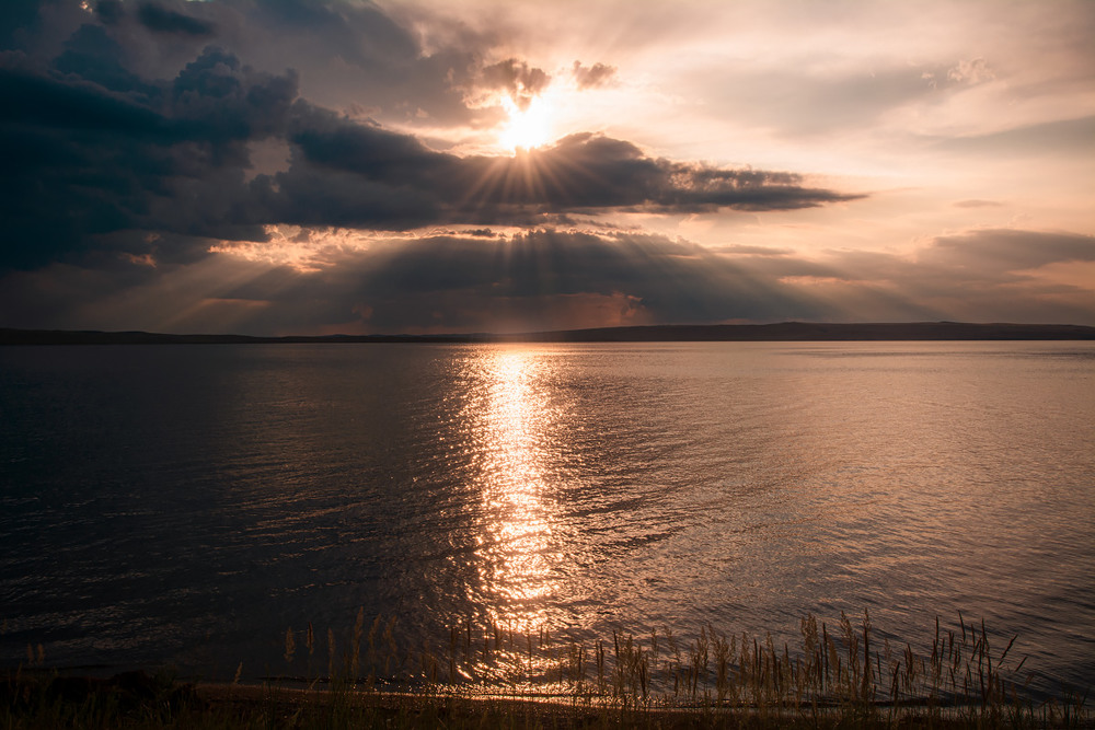 Фотографія Вечер на озере Белё, Хакасия / Александр Шацких / photographers.ua
