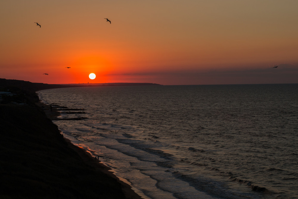 Фотографія Закат над азовским морем / Дина Горбачева / photographers.ua