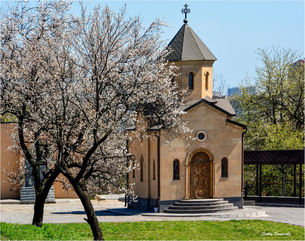 Фотографія Весна в церковном дворике / Сергій Корнієнко / photographers.ua