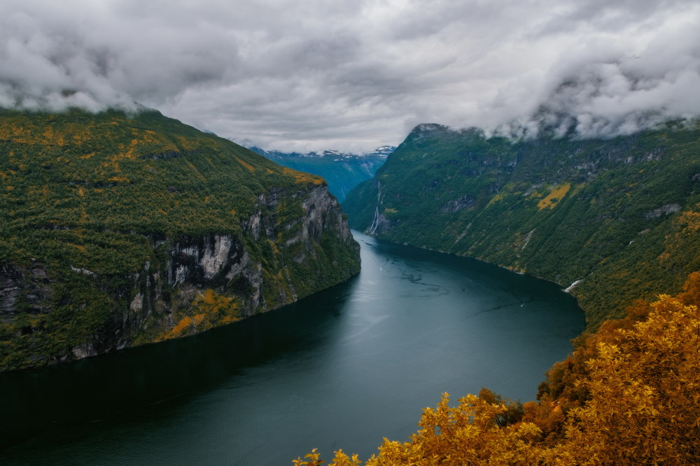 Фотографія Dramatic state of the Geiranger Fjord / Сергій Вовк / photographers.ua