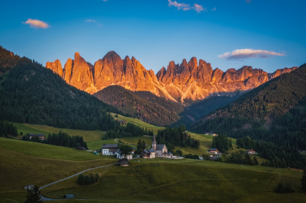Фотографія Santa Maddalena nei raggi del tramonto / Сергій Вовк / photographers.ua