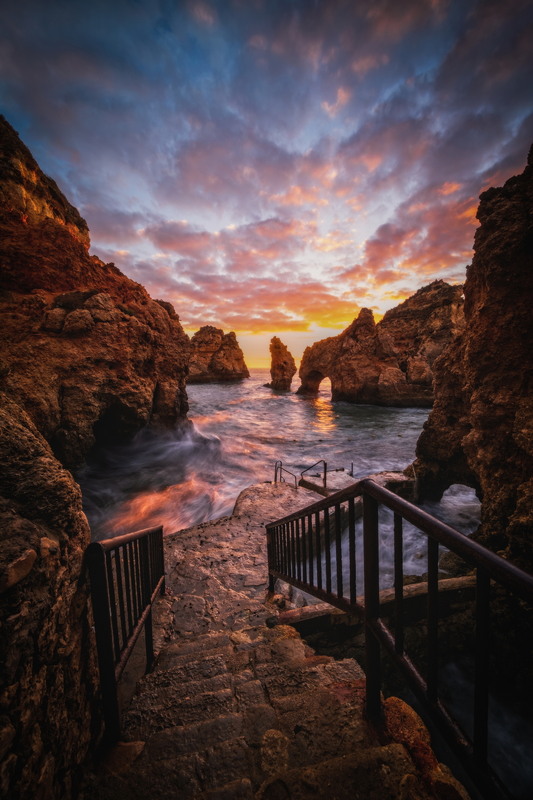 Фотографія Sunrise over Ponta da Piedade / Сергій Вовк / photographers.ua