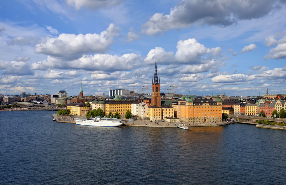 Фотографія Стокгольм, вид на старый город / Сергій Вовк / photographers.ua