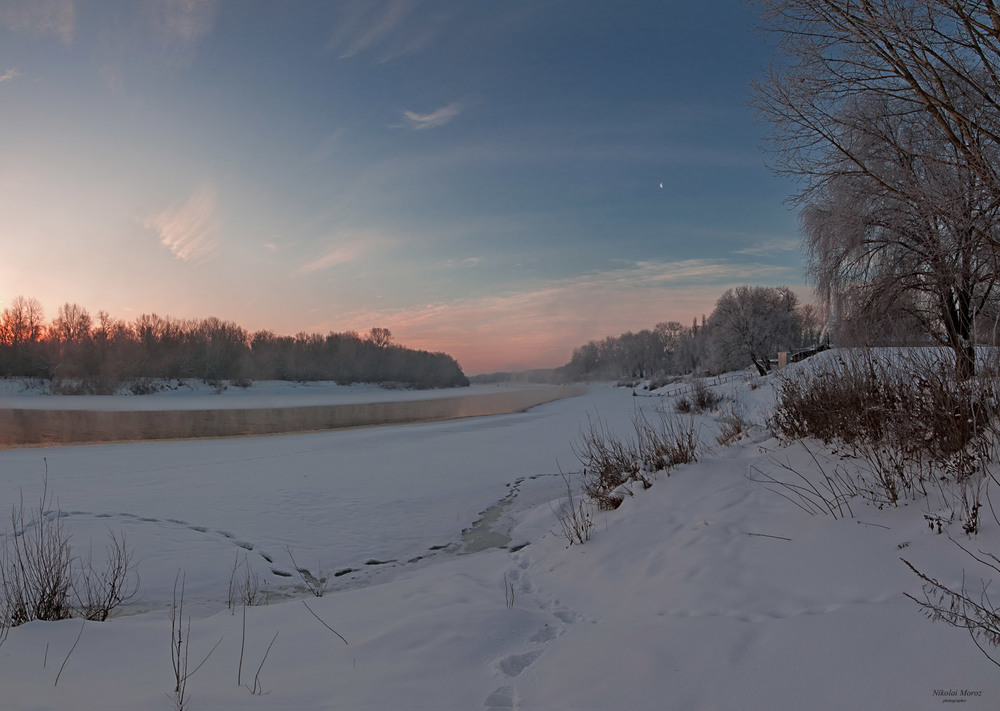 Фотографія Морозний батл річки та стану погоди / Николай , Мороз / photographers.ua