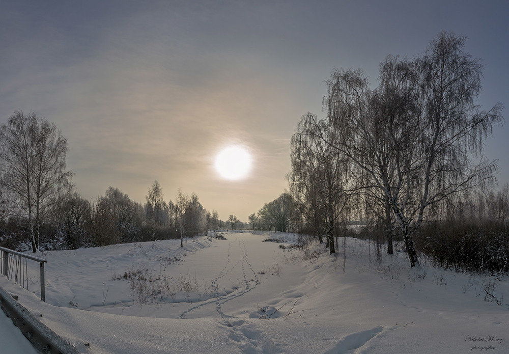 Фотографія Снігове сонечко поблизу Сосниці / Николай , Мороз / photographers.ua