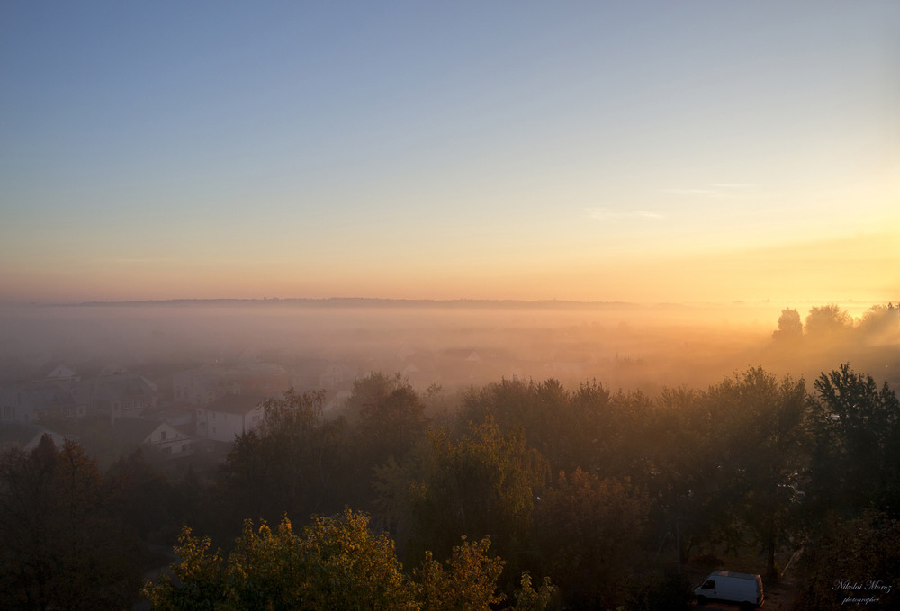 Фотографія Жовтневий ранок з вікна / Николай , Мороз / photographers.ua