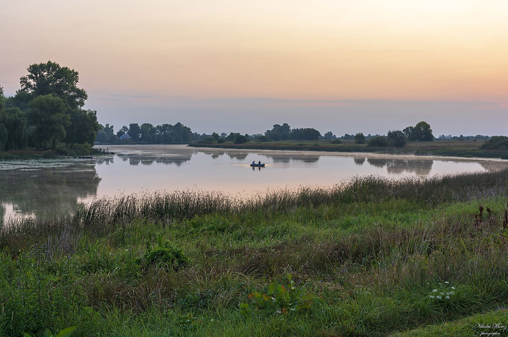Фотографія Рибалки на озері Глушець / Николай , Мороз / photographers.ua