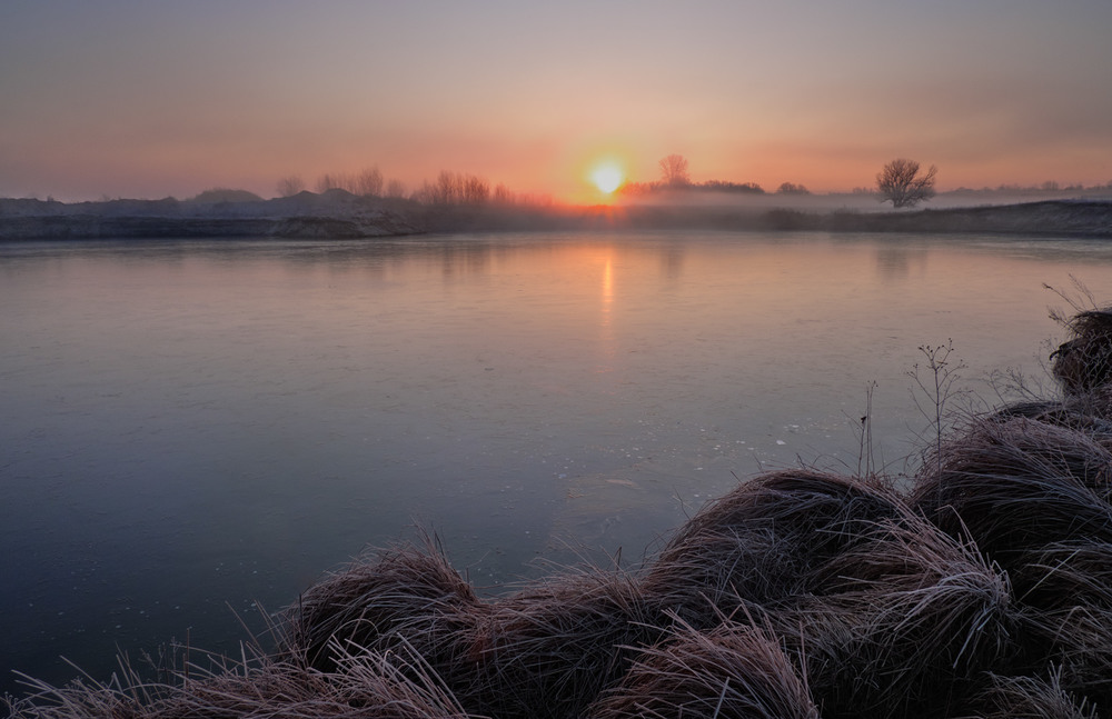 Фотографія Ранкове зимове озеро / Николай , Мороз / photographers.ua