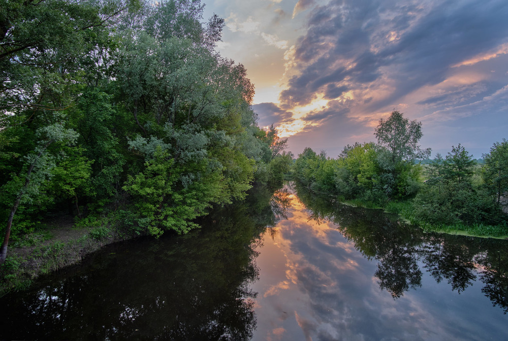 Фотографія Вечірні барви над р. Убідь / Николай , Мороз / photographers.ua