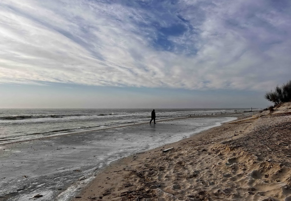 Фотографія Зимовий пляж / Володимир П. / photographers.ua