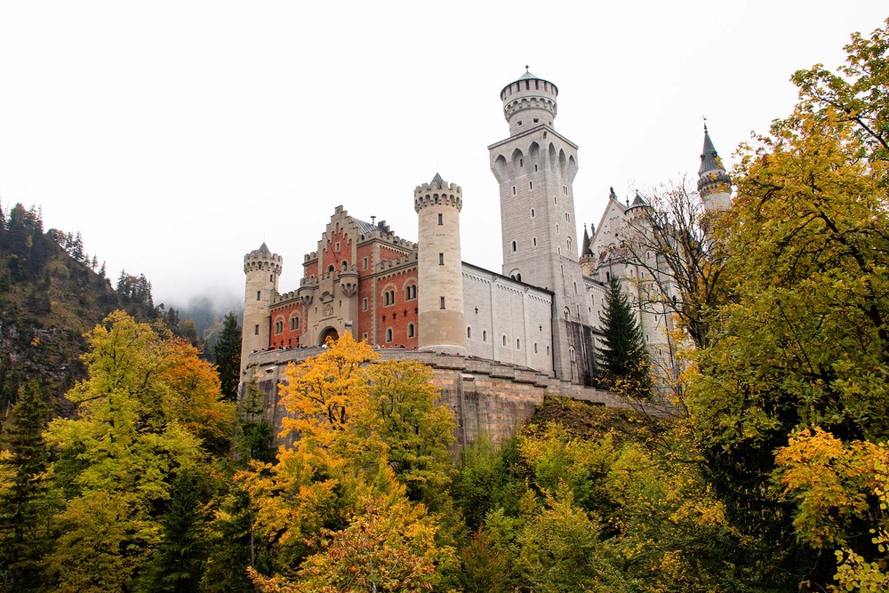 Фотографія Осіння казка Нойшванштайна / Олексій Мосейко / photographers.ua