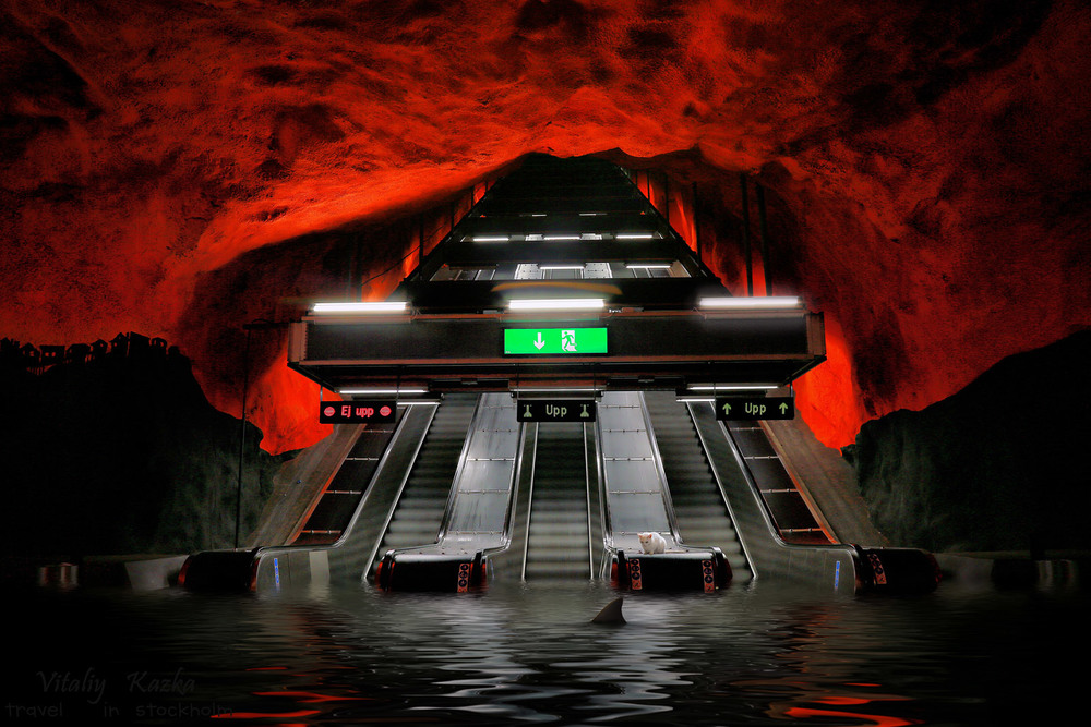 Фотографія Затопленное Стокгольмское метро ... / Vitaliy Kazka / photographers.ua