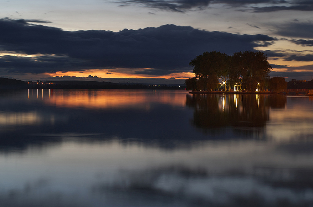 Фотографія закат над озером / Алексей Чаленко / photographers.ua