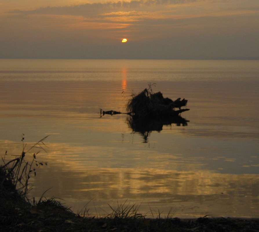 Фотографія Захід сонця на Канівському водосховищі.Осінь / Юрій Вікторов / photographers.ua