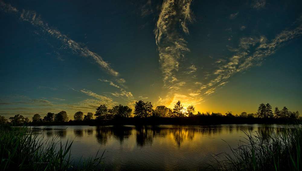 Фотографія Тихе надвечір'я на річці Ольшанка / Lana Kravchenko / photographers.ua