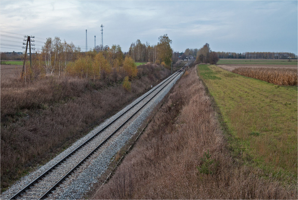 Фотографія на залізниці теж осінь / Павел Хмур / photographers.ua