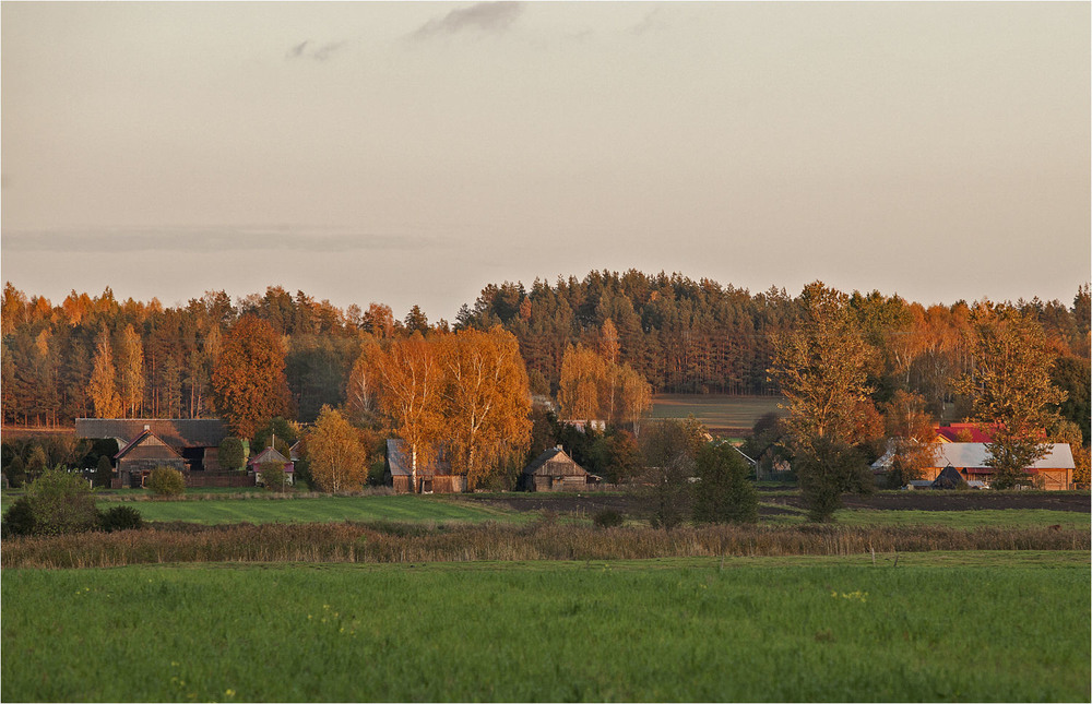 Фотографія село після заходу / Павел Хмур / photographers.ua