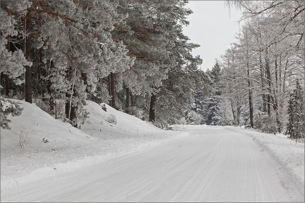 Фотографія зимова дорога / Павел Хмур / photographers.ua