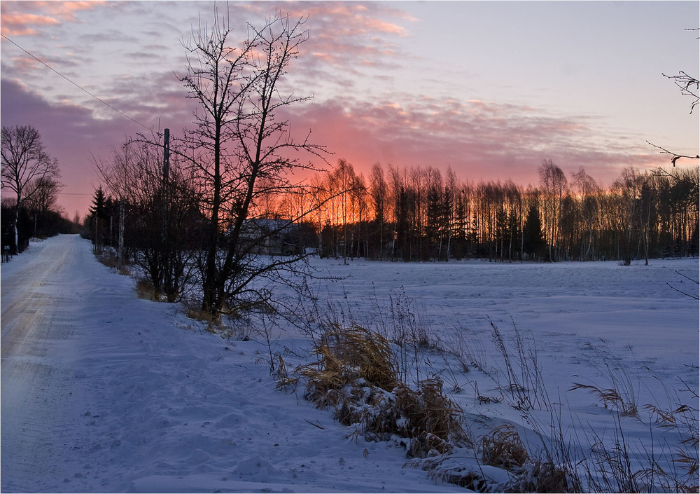 Фотографія морозний захід / Павел Хмур / photographers.ua