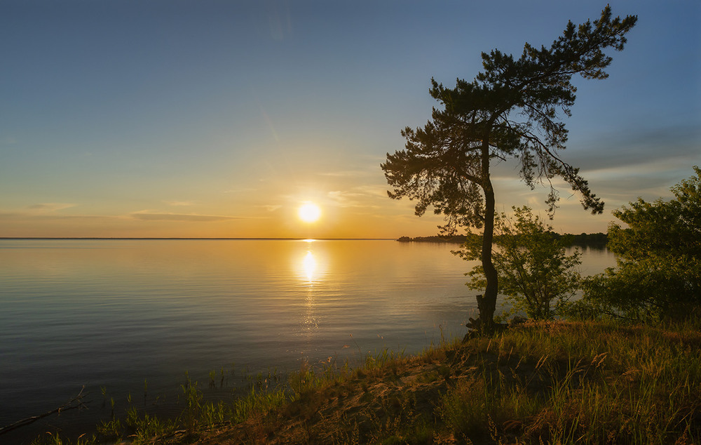 Фотографія Захід сонця на Київському морі / Oleksandr Huchok / photographers.ua