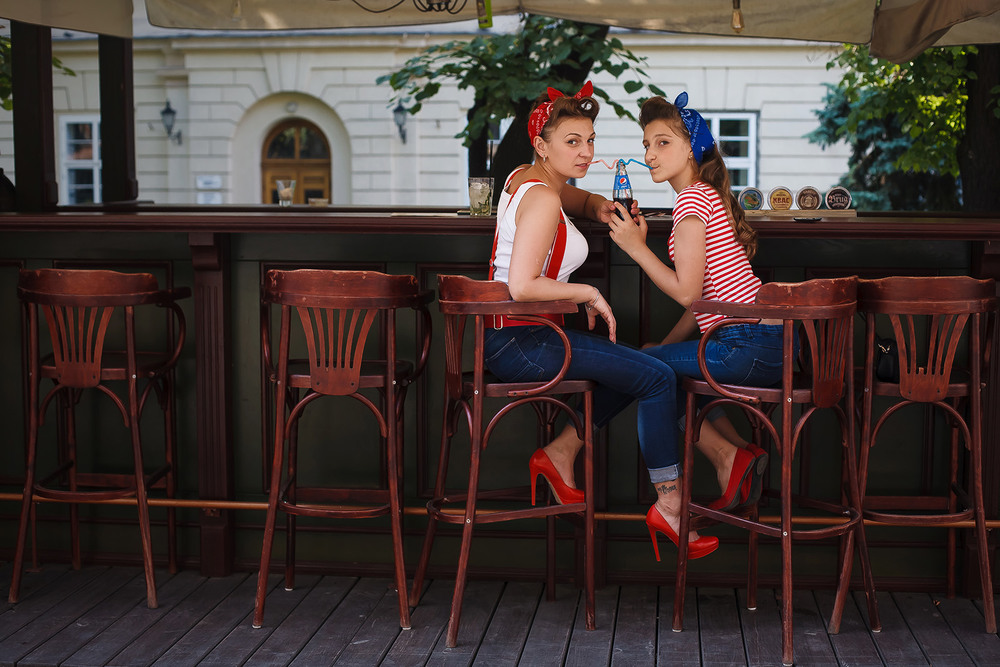 Фотографія Рокабилли мама с дочкой / Булгаков Руслан / photographers.ua