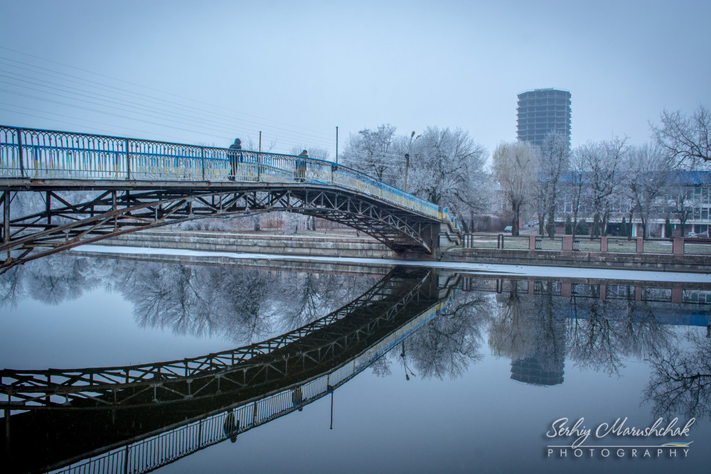 Фотографія Місток над зимовою рікою... / Сергій Марущак / photographers.ua