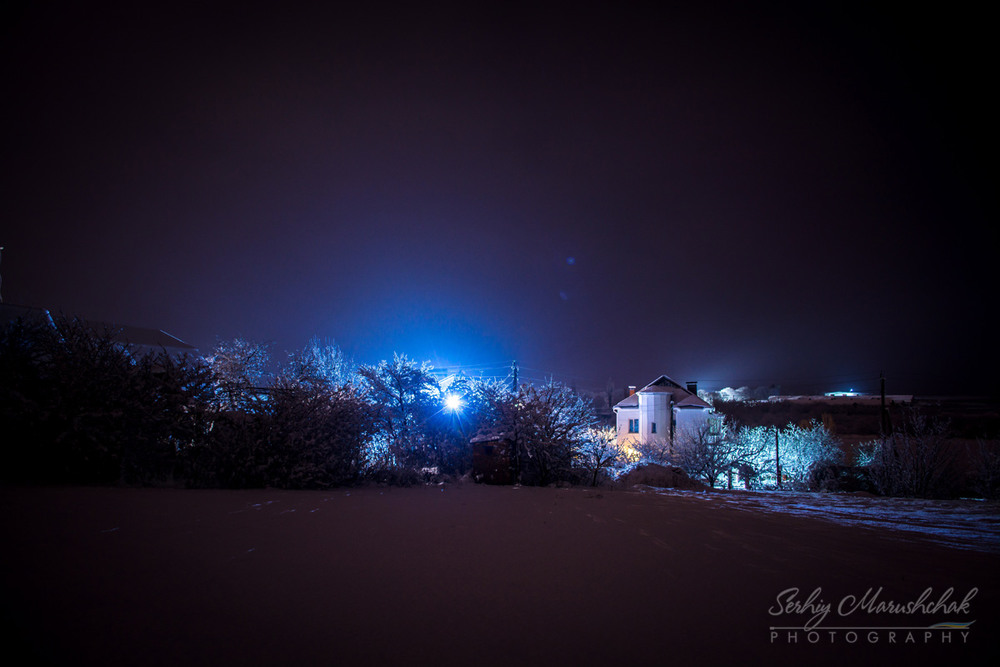Фотографія Зимова ніч... / Сергій Марущак / photographers.ua