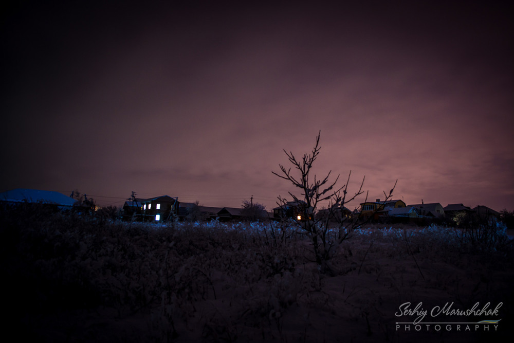 Фотографія Зимова ніч... / Сергій Марущак / photographers.ua