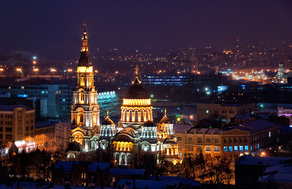 Фотографія нічне місто / SergeyR / photographers.ua