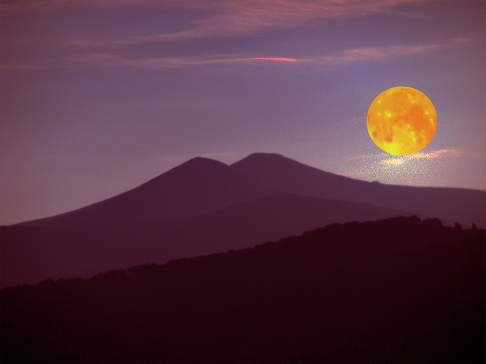 Фотографія Луна над горою СТОЙ / karlovich / photographers.ua