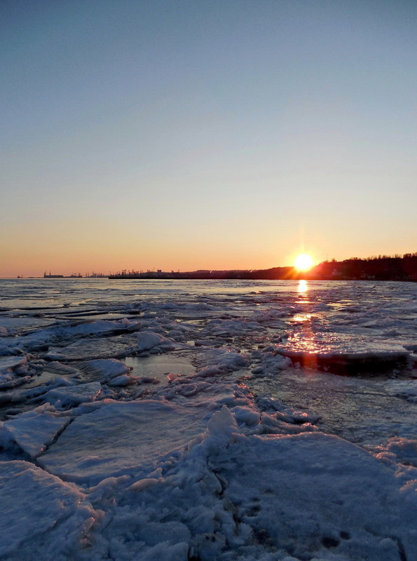 Фотографія Winter Sunset At The Sea / Света Ворона / photographers.ua