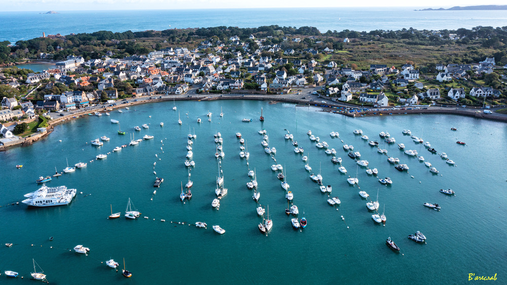 Фотографія вхід до порту Плуманак, Беріг Рожевого граніту, Бретань, Франція, архів / Вячеслав / photographers.ua