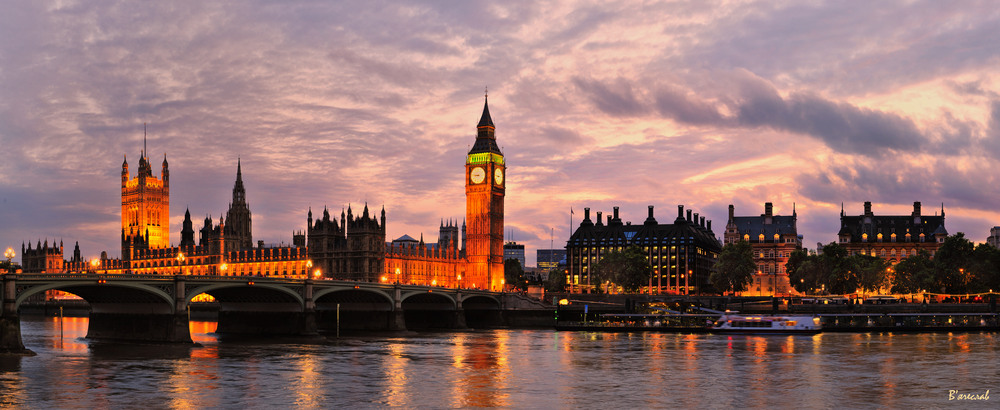 Фотографія вечірній Вестмінстер з Біг-Беном... / Вячеслав / photographers.ua