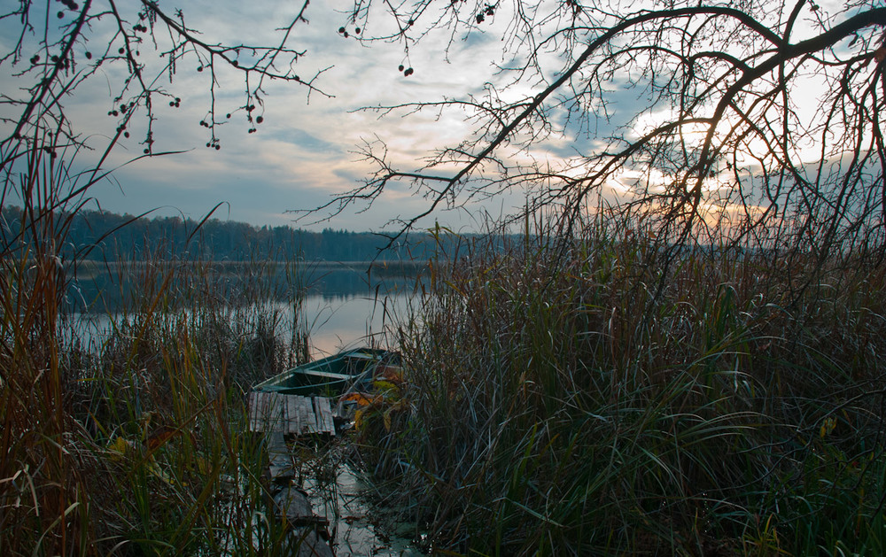 Фотографія Осінній вечір на річці Унава / Eugene Nabokov / photographers.ua