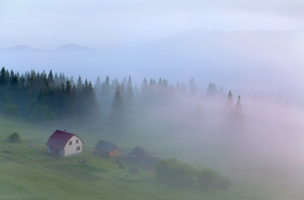 Фотографія Домик в тумане / Юлія Рублевська / photographers.ua