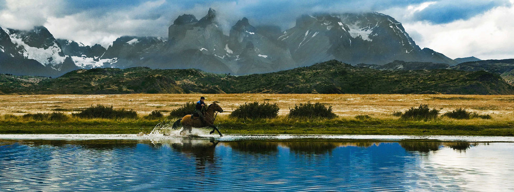 Фотографія Патагония.  Аргентина национальный парк Торс дель Пайн  Гаучио (ковбой)н / Таймас Нуртаев / photographers.ua