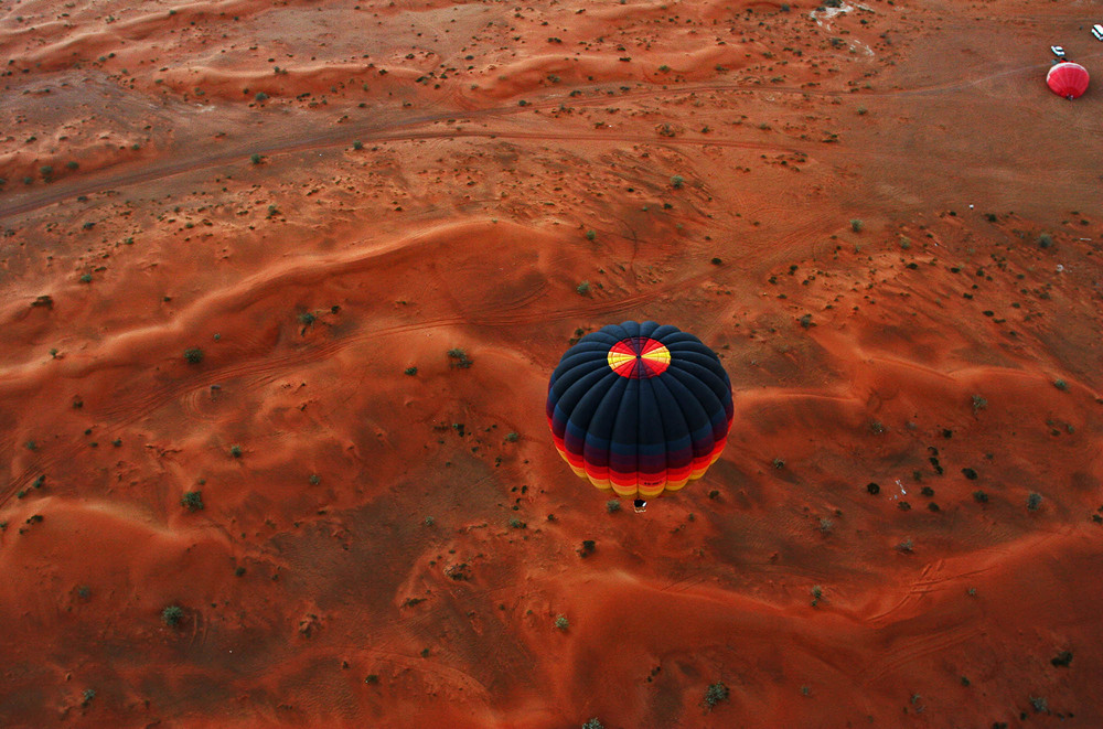 Фотографія Пролетая над Аравиской пустыней. На воздушном  шаре. / Таймас Нуртаев / photographers.ua