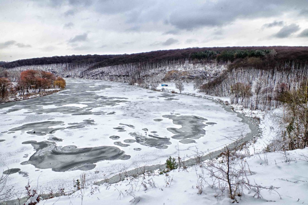 Фотографія замерзшая река / Юрий Иванов / photographers.ua