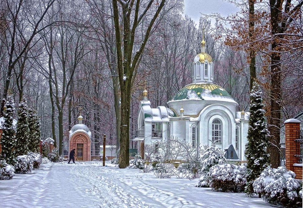 Фотографія храм зимой / Юрий Иванов / photographers.ua