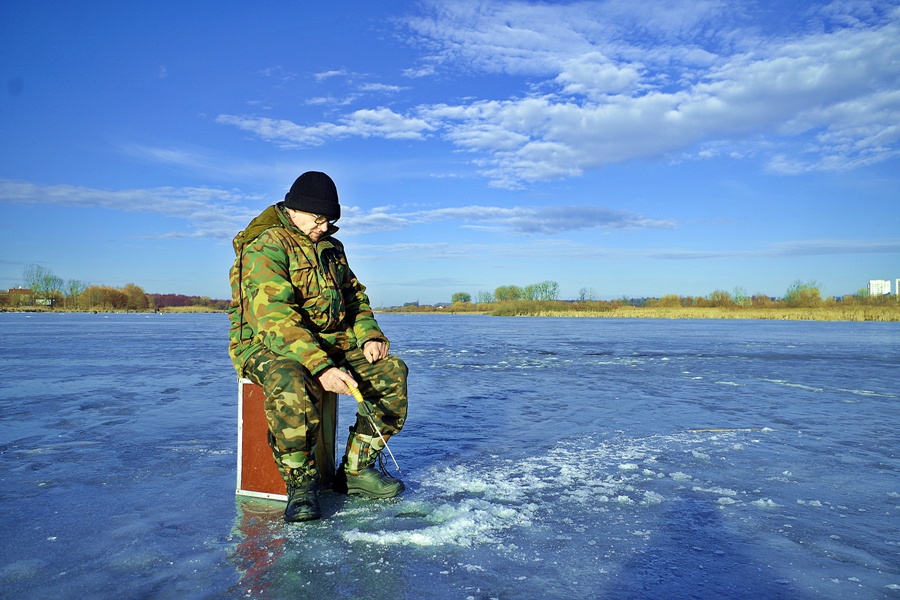 Фотографія на зимней рыбалке / Юрий Иванов / photographers.ua