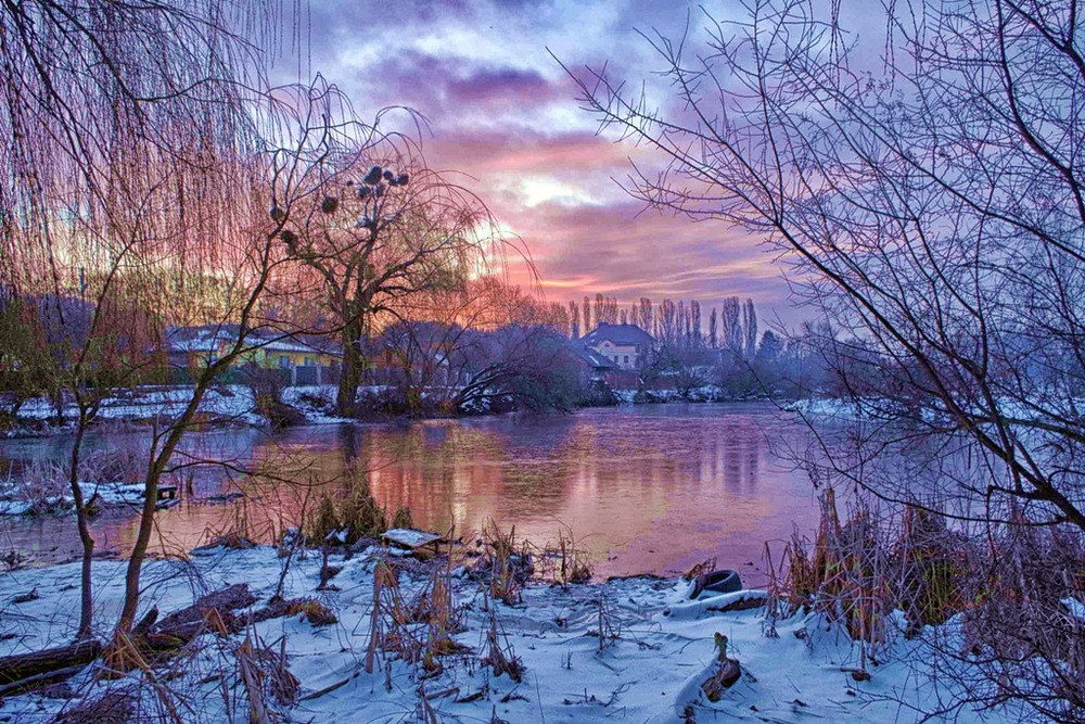 Фотографія зимний рассвет / Юрий Иванов / photographers.ua