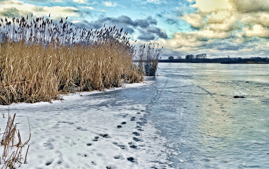 Фотографія замерзшее озеро / Юрий Иванов / photographers.ua