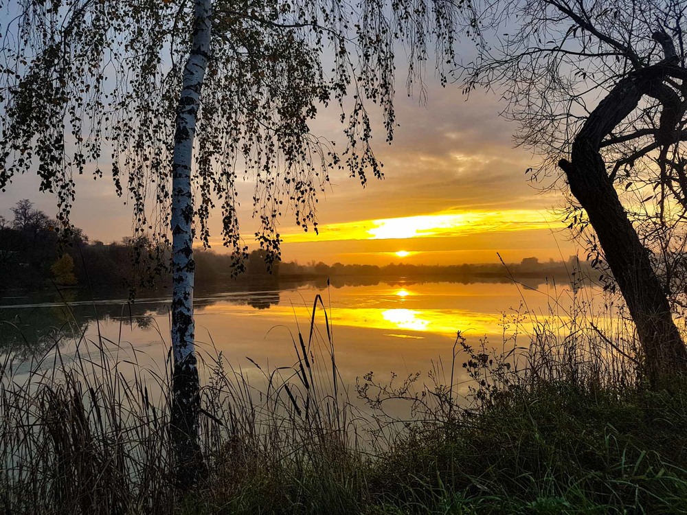Фотографія Схід сонця над озером / Сергій Гудзь / photographers.ua