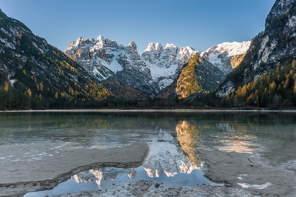 Фотографія Морозное утро на lago di Landro / Дмитро Балховітін / photographers.ua
