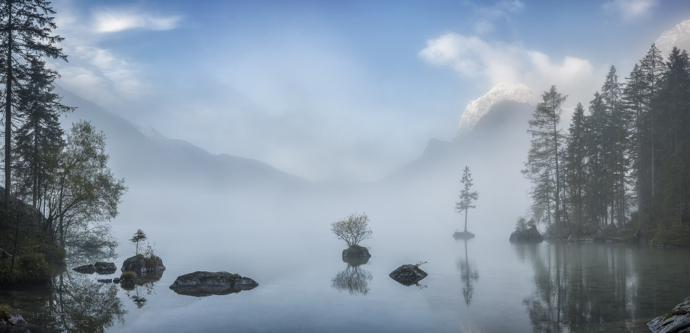 Фотографія Туманное утро на озере / Дмитро Балховітін / photographers.ua